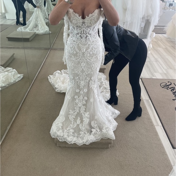 Eve of Milady 4387 wedding / bridal gown Dress size 10- Make me an Offer! - Picture 3 of 6